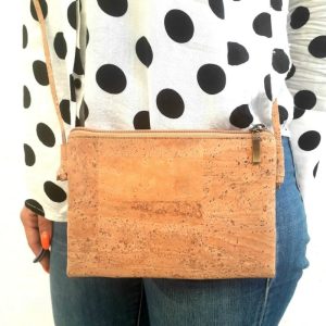 Cork Crossbody Bag Natural
