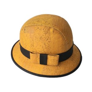 Yellow Cork Crochet Hat
