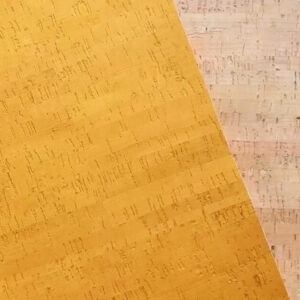 Gold Rustic Cork Fabric