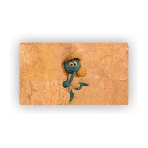 Mosaic Cork Fabric Children Engraving R194