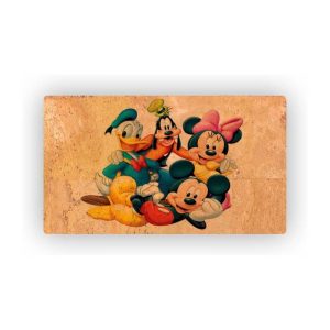 Mosaic Cork Fabric Children Engraving R195