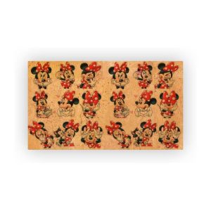 Mosaic Cork Fabric Children Engraving R317