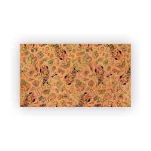 Mosaic Cork Fabric Children Engraving R321