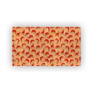 Mosaic Cork Fabric Christmas Engraving R62