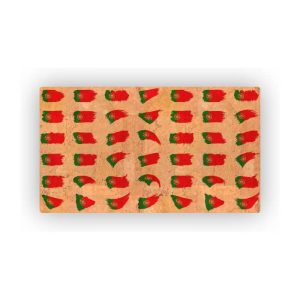 Mosaic Cork Fabric Countries Engraving R71