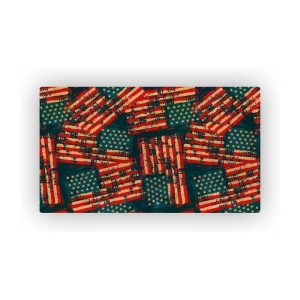 Mosaic Cork Fabric Countries Engraving R93