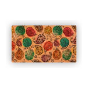 Mosaic Cork Fabric Hindu Engraving R170