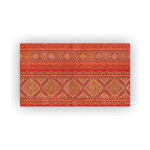 Mosaic Cork Fabric Hindu Engraving R57