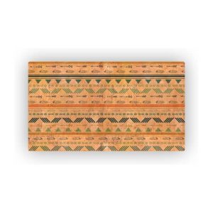 Mosaic Cork Fabric Hindu Engraving R63