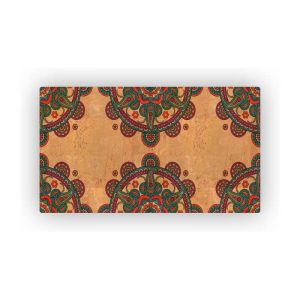Mosaic Cork Fabric Hindu Engraving R90