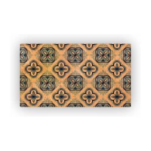 Mosaic Cork Fabric Tiles Engraving R156