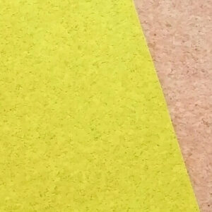 Yellow Agglomerate Cork Fabric